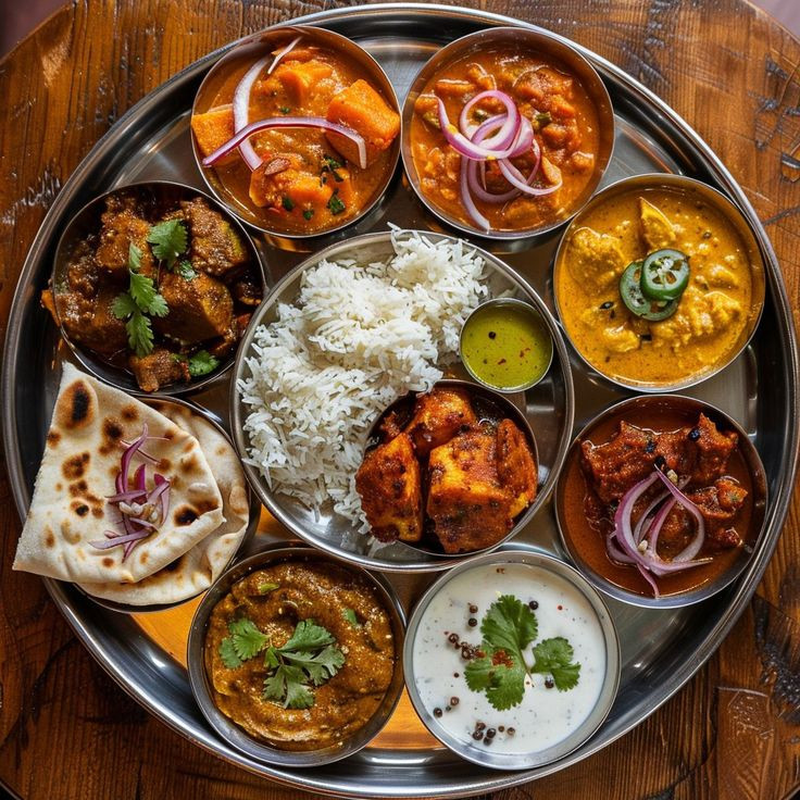 Desi Handi Platter